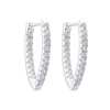 ARO2349 AROS HUGGIES PLATA 925