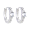 ARO2355 AROS HUGGIES PLATA 925