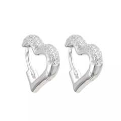 ARO2356 AROS HUGGIES PLATA 925 en internet