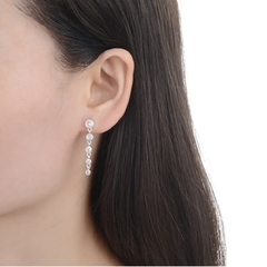 ARO2357 AROS PASANTES PLATA 925 - Espíritu Joyas Oficial - Plata 925