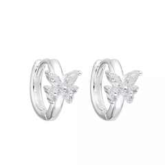 ARO2358 AROS PASANTES PLATA 925 - Espíritu Joyas Oficial - Plata 925