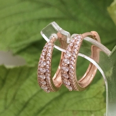 ARO642 AROS HUGGIES PLATA 925