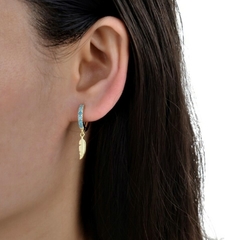 ARO669 AROS HUGGIES PLATA 925 - Espíritu Joyas Oficial - Plata 925