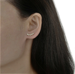 ARO1679 AROS PASANTES PLATA 925 - Espíritu Joyas Oficial - Plata 925