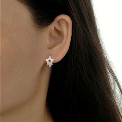 ARO1590 AROS HUGGIES PLATA 925 - comprar online