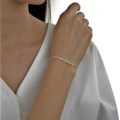 PUO294 PULSERA PLATA 925 - Espíritu Joyas Oficial - Plata 925