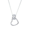 DJ609 DIJE CON CADENA PLATA 925
