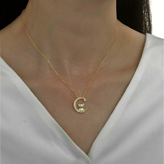 DJ562 DIJE CADENA OSITO PLATA 925 - Espíritu Joyas Oficial - Plata 925