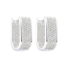 ARO1629 AROS HUGGIES PLATA 925 - comprar online