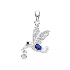 DJ936 DIJE COLIBRI PLATA 925 - tienda online
