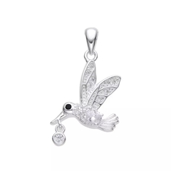 DJ936 DIJE COLIBRI PLATA 925
