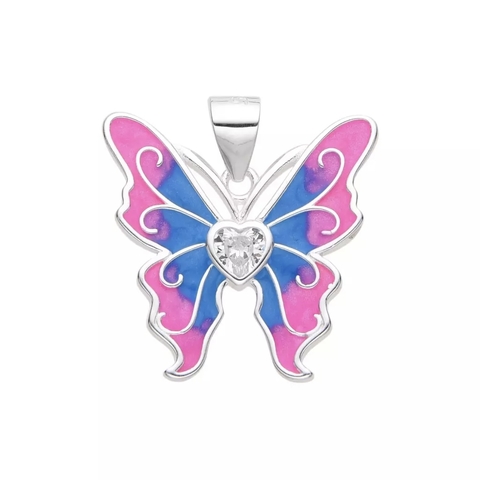 DJ957 DIJE MARIPÒSA PLATA 925
