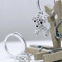 Imagen de ARO1122 AROS HUGGIES PLATA 925