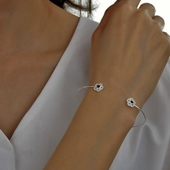 PUO280 PULSERA ESCLAVA PLATA 925 - comprar online