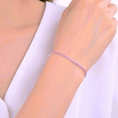 Imagen de PUO304 PULSERA ZIRCONIA EN PLATA 925