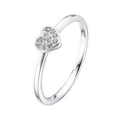 AN9571 ANILLO CORAZÓN PLATA 925