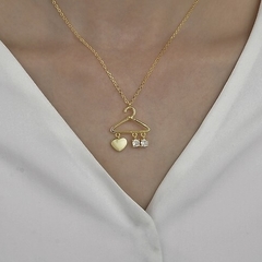 DJ263 DIJE CADENA PLATA 925 - Espíritu Joyas Oficial - Plata 925