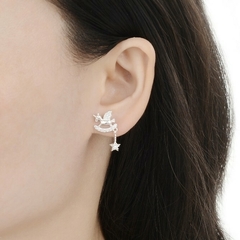 ARO1789 AROS PASANTES PLATA 925 en internet