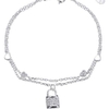 PU0225 PULSERA CANDADO PLATA 925