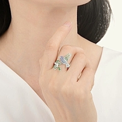 AN9578 ANILLO AJUSTABLE PLATA 925 - comprar online