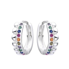 ARO1812 AROS HUGGIES PLATA 925