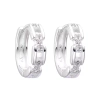 ARO2205 AROS HUGGIES PLATA 925