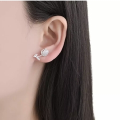 ARO2390 AROS PASANTES PLATA 925 - Espíritu Joyas Oficial - Plata 925