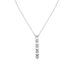 DJ722 GARGANTILLA COLGANTE PLATA 925