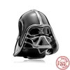 DJO509 CHARM DARTH VADER PLATA 925