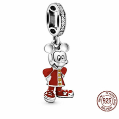 DJO524 DIJE CHARM MICKEY PLATA 925