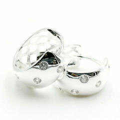 ARO1147 AROS HUGGIES PLATA 925