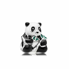 DJO681 DIJE CHARM PANDA PLATA 925