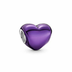 DJO677 DIJE CHARM CORAZÓN PLATA 925