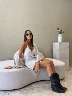 Imagen de Vestido INDIAN hilo + frunce regulable