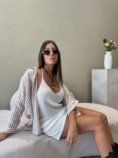 Vestido INDIAN hilo + frunce regulable - jannas