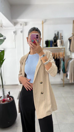 PANTALÓN FIBRANA botón + bolsillos en internet