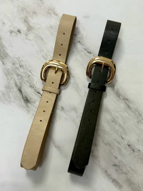 Cinto grueso hebilla grande