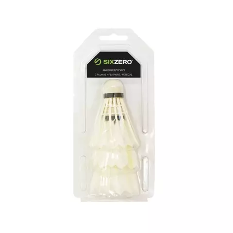 Plumas de Ganzo Badminton x3 | Sixzero®