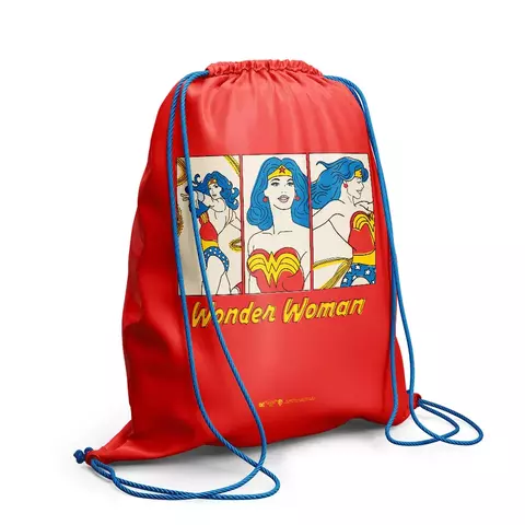 Mochila Cordon Wonder Woman | Licencia Warner®