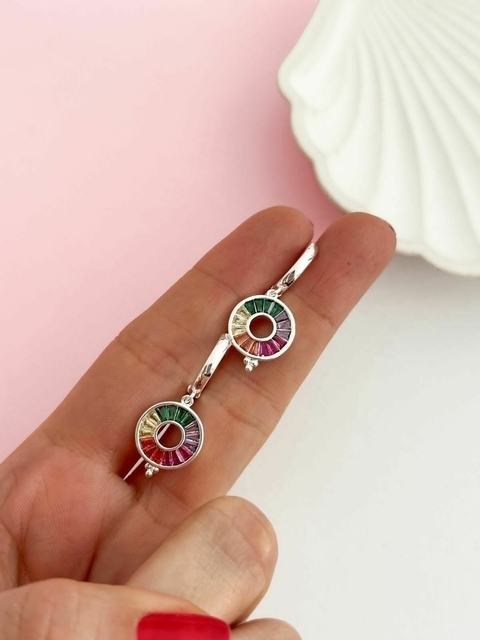 Argolla White Multicolores BAR271 x3- No acumula descuento