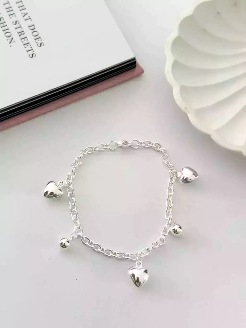 Pulsera Bali Inflada Corazon PULB54