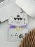 Pulsera para Compartir 3 Mejores Amigas Lila BI14