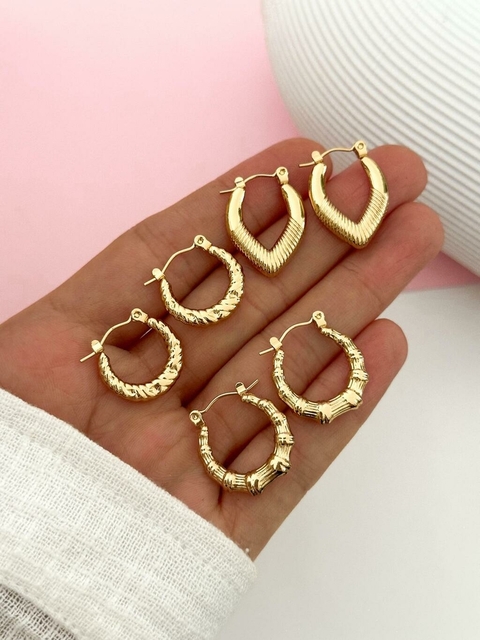 Pack Argollas Premium x3 CD147 - No acumula descuento