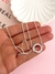 Pack x5 Collares Acero Blanco Surtidos CD269 en internet