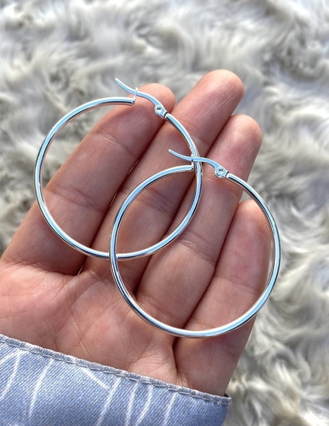 Argolla Simple 35mm Blanco BAR325