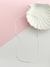 Cadena Plana Blanco 2mm 40mm CAB80