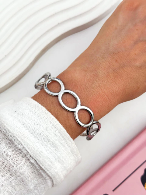 BRAZALETE ACERO QUIRURGICO PUQ113 - comprar online