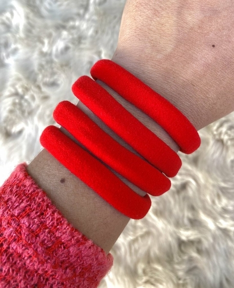 Docena Colitas Lycra Roja - No acumula descuento