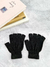 Guante Medio Dedo negro - comprar online
