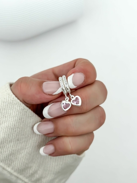 Argolla Love Me Strass Rosa BAR298